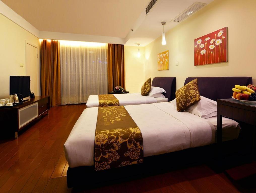 Kingtown Hotel Hongqiao Shanghai Exterior foto