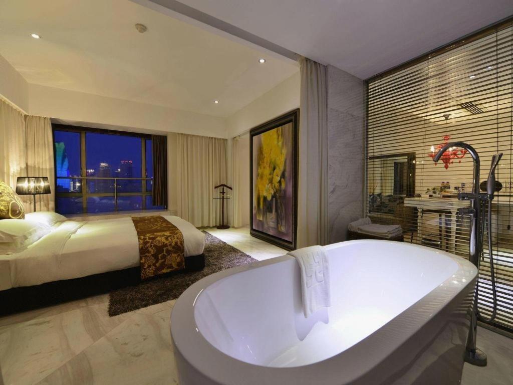 Kingtown Hotel Hongqiao Shanghai Exterior foto